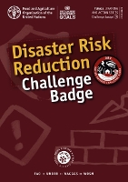 Book Cover for Disaster risk reduction challenge badge by Food and Agriculture Organization