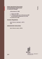 Book Cover for Hague Agreement Concerning the International Registration of Industrial Designs by Wipo