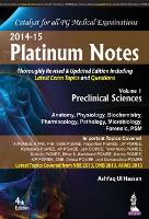 Book Cover for Platinum Notes : Preclinical Sciences by Ashfaq Ul Hassan