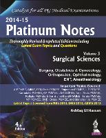 Book Cover for Platinum Notes : Surgical Sciences by Ashfaq Ul Hassan