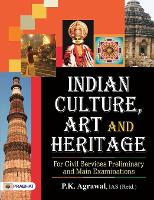 Book Cover for Indian Culture, Art and Heritage by P. K. Agrawal