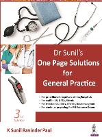 Book Cover for Dr Sunil's One Page Solutions for General Practice by K Sunil Ravinder Paul