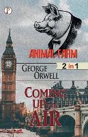 Book Cover for Animal Farm & Coming Up the Air (2 in 1) Combo by George Orwell