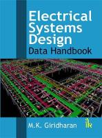 Book Cover for Electrical Systems Design by M. K. Giridharan