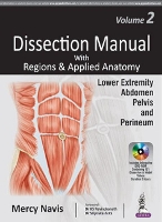 Book Cover for Dissection Manual with Regions & Applied Anatomy by Mercy Navis