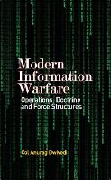 Book Cover for Modern Information Warfare by Anurag Dwivedi