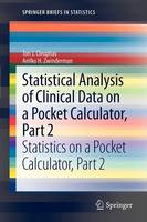 Book Cover for Statistical Analysis of Clinical Data on a Pocket Calculator, Part 2 by Ton J Cleophas, Aeilko H Zwinderman