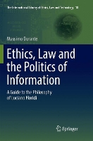 Book Cover for Ethics, Law and the Politics of Information by Massimo Durante