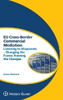 Book Cover for EU Cross-Border Commercial Mediation by Anna Howard