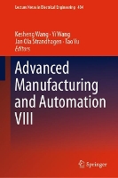 Book Cover for Advanced Manufacturing and Automation VIII by Kesheng Wang