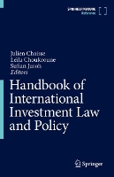 Book Cover for Handbook of International Investment Law and Policy by Julien Chaisse