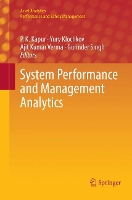 Book Cover for System Performance and Management Analytics by P. K. Kapur