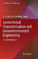 Book Cover for Geotechnical Characterisation and Geoenvironmental Engineering by V. K. Stalin