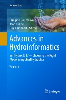 Book Cover for Advances in Hydroinformatics by Philippe Gourbesville