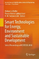 Book Cover for Smart Technologies for Energy, Environment and Sustainable Development by Mohan Lal Kolhe