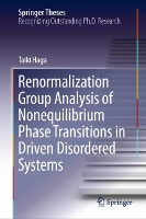 Book Cover for Renormalization Group Analysis of Nonequilibrium Phase Transitions in Driven Disordered Systems by Taiki Haga