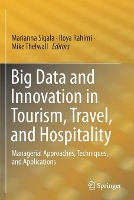 Book Cover for Big Data and Innovation in Tourism, Travel, and Hospitality by Marianna Sigala