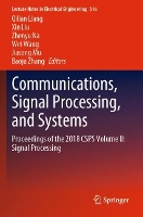 Book Cover for Communications, Signal Processing, and Systems by Qilian Liang