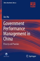 Book Cover for Government Performance Management in China by Bin Wu