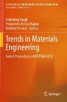 Book Cover for Trends in Materials Engineering by Inderdeep Singh