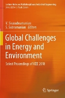 Book Cover for Global Challenges in Energy and Environment by V Sivasubramanian