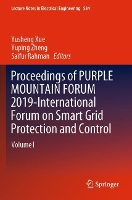 Book Cover for Proceedings of PURPLE MOUNTAIN FORUM 2019-International Forum on Smart Grid Protection and Control by Yusheng Xue