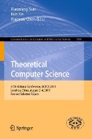 Book Cover for Theoretical Computer Science by Xiaoming Sun