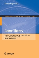 Book Cover for Game Theory by DengFeng Li