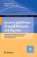 Book Cover for Security and Privacy in Social Networks and Big Data by Weizhi Meng