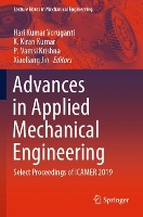 Book Cover for Advances in Applied Mechanical Engineering by Hari Kumar Voruganti