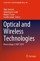 Book Cover for Optical and Wireless Technologies by Vijay Janyani