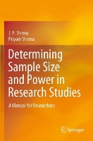 Book Cover for Determining Sample Size and Power in Research Studies by J P Verma, Priyam Verma