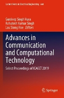 Book Cover for Advances in Communication and Computational Technology by Gurdeep Singh Hura