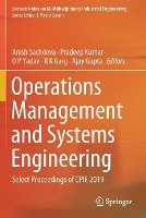 Book Cover for Operations Management and Systems Engineering by Anish Sachdeva