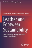 Book Cover for Leather and Footwear Sustainability by Subramanian Senthilkannan Muthu