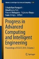 Book Cover for Progress in Advanced Computing and Intelligent Engineering by Chhabi Rani Panigrahi
