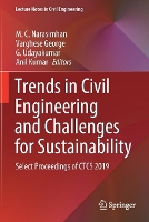 Book Cover for Trends in Civil Engineering and Challenges for Sustainability by M C Narasimhan