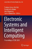 Book Cover for Electronic Systems and Intelligent Computing by Pradeep Kumar Mallick