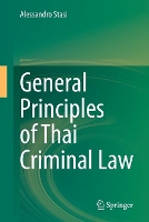 Book Cover for General Principles of Thai Criminal Law by Alessandro Stasi