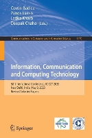 Book Cover for Information, Communication and Computing Technology by Costin Badica