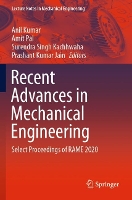 Book Cover for Recent Advances in Mechanical Engineering by Anil Kumar