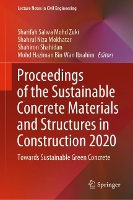 Book Cover for Proceedings of the Sustainable Concrete Materials and Structures in Construction 2020 by Sharifah Salwa Mohd Zuki