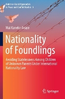 Book Cover for Nationality of Foundlings by Mai KanekoIwase