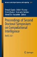 Book Cover for Proceedings of Second Doctoral Symposium on Computational Intelligence by Deepak Gupta