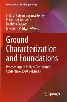 Book Cover for Ground Characterization and Foundations by C N V Satyanarayana Reddy