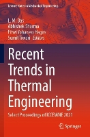 Book Cover for Recent Trends in Thermal Engineering by L M Das