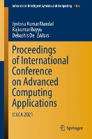 Book Cover for Proceedings of International Conference on Advanced Computing Applications by Jyotsna Kumar Mandal