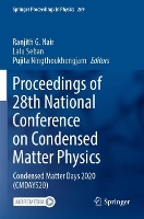 Book Cover for Proceedings of 28th National Conference on Condensed Matter Physics by Ranjith G. Nair