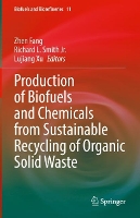 Book Cover for Production of Biofuels and Chemicals from Sustainable Recycling of Organic Solid Waste by Zhen Fang