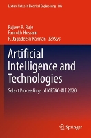 Book Cover for Artificial Intelligence and Technologies by Rajeev R Raje